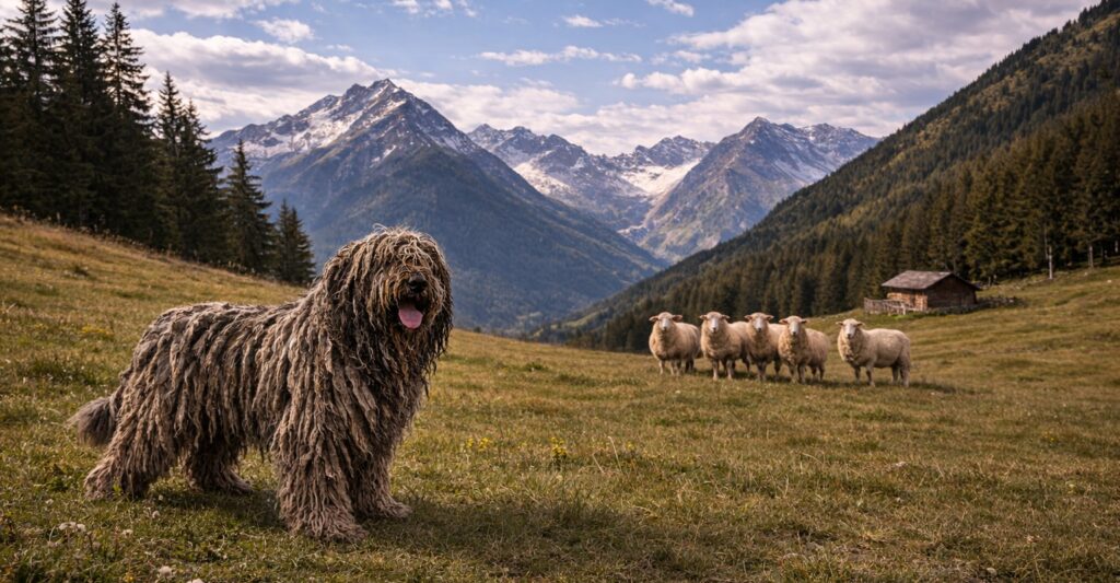 Bergamasco Shepherd Origin PIC