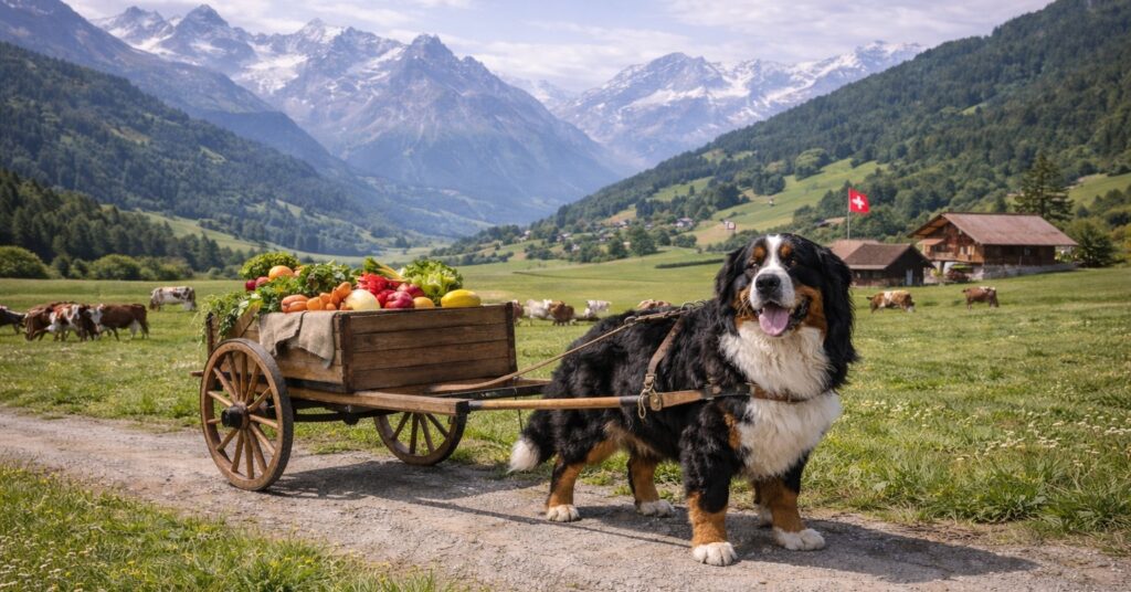 Bernese Mountain Dog Origin PIC