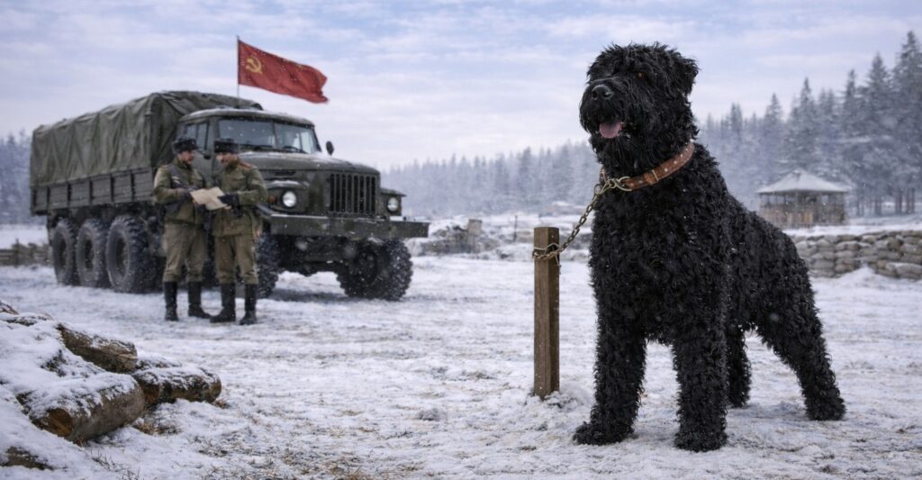 Black Russian Terrier Origin Picture
