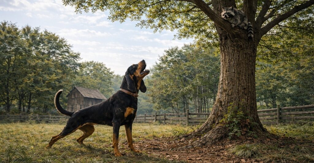 Black & Tan Coonhound Origin Picture