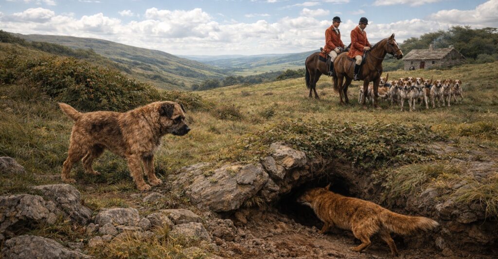 Border Terrier Origin Picture