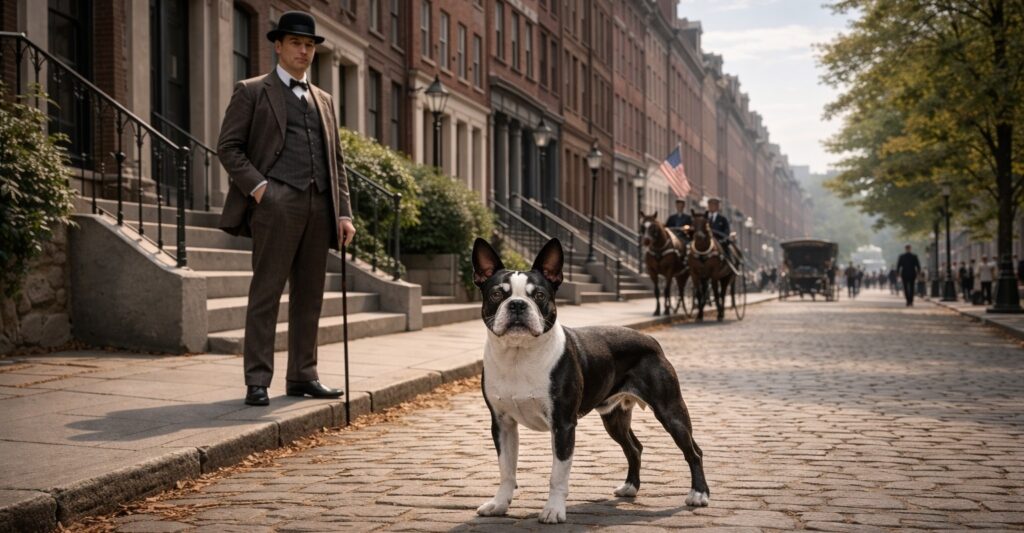 Boston Terrier Origin Picture