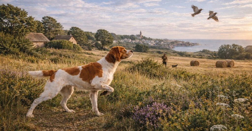Brittany Spaniel Origin Picture