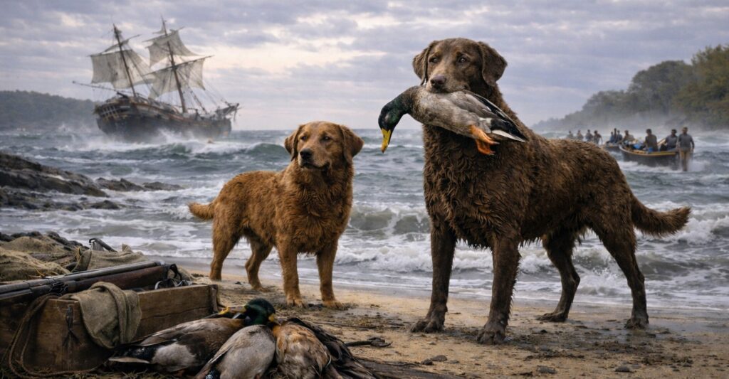 Chesapeake Bay Retriever Origin Picture