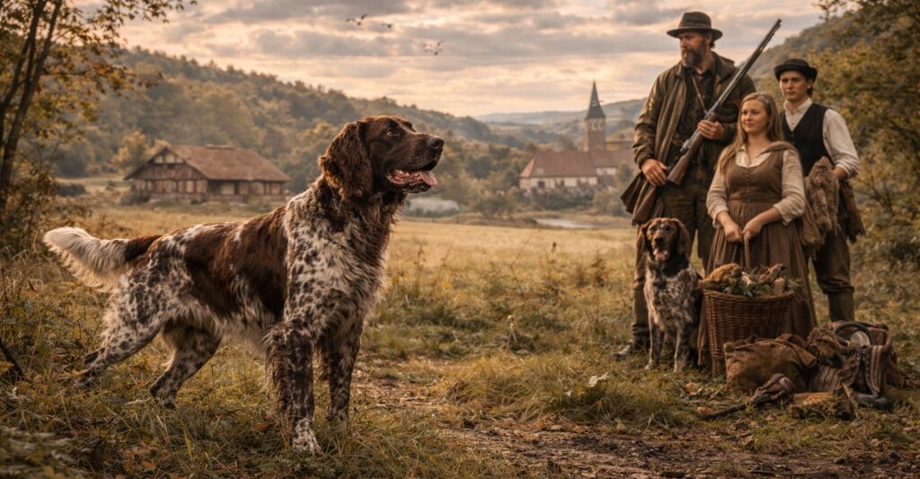 German Longhaired Pointer Origin Picture