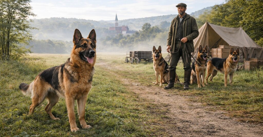 German Shepherd Dog Origin Picture