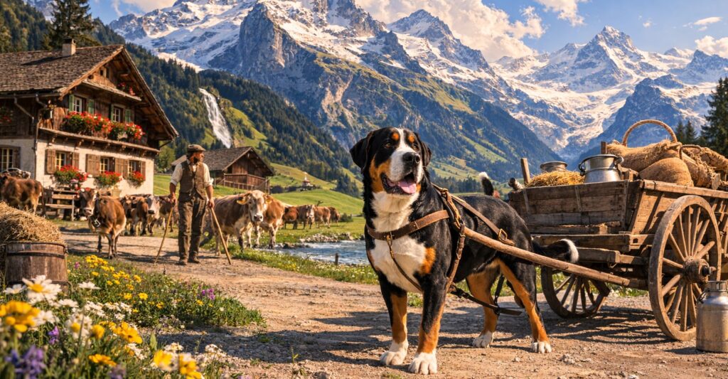 Greater Swiss Mountain Dog Origin Picture