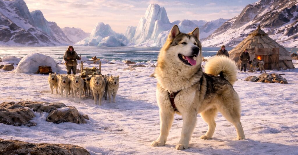 Greenland Dog Origin Picture