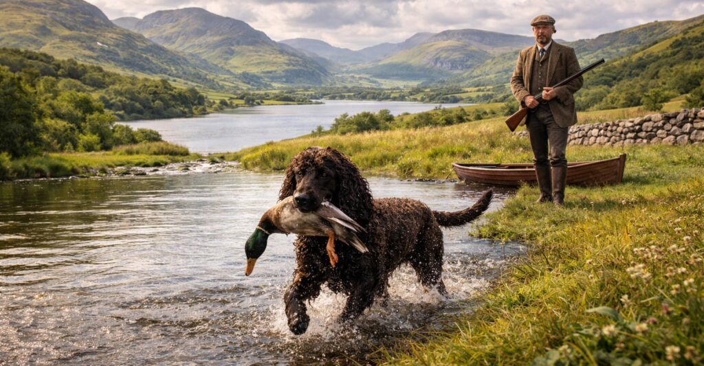 Irish Water Spaniel Origin Picture