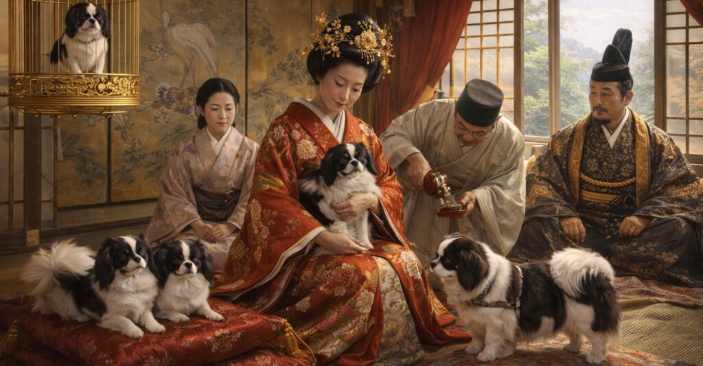 Japanese Chin Origin Picture