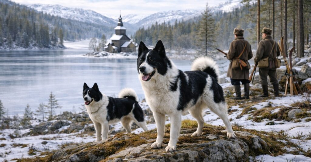 Karelian Bear Dog Origin Picture