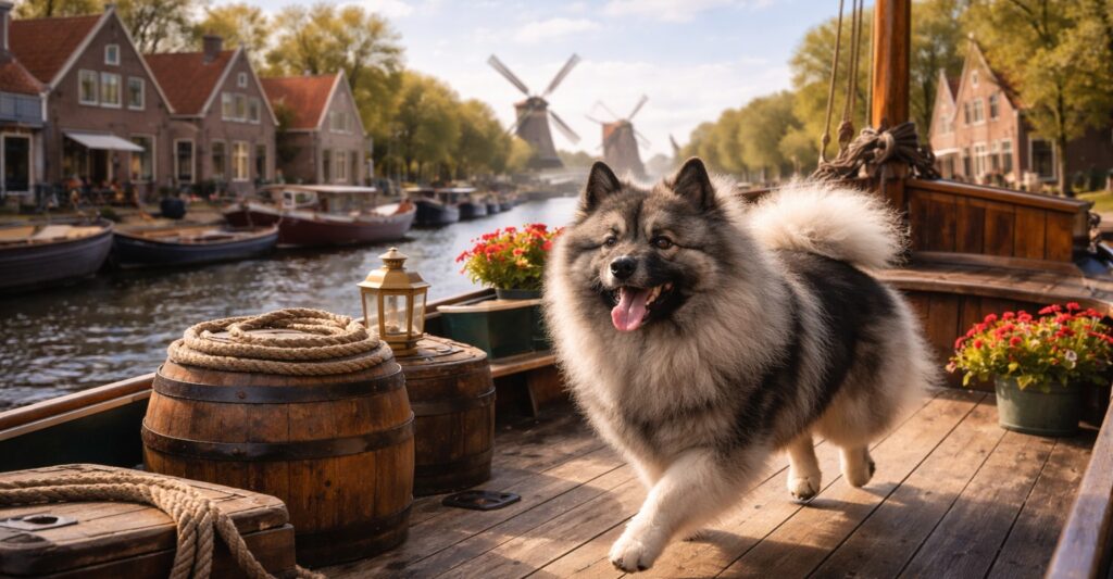 Keeshond Origin Picture