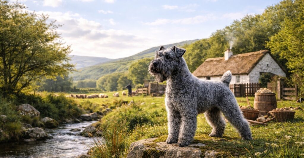 Kerry Blue Terrier Origin Picture
