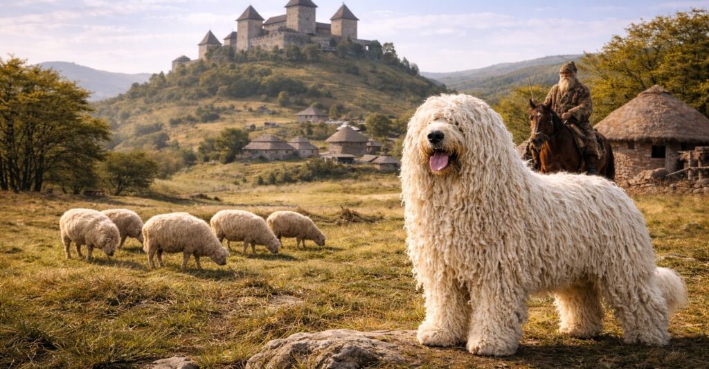 Komondor Origin Picture