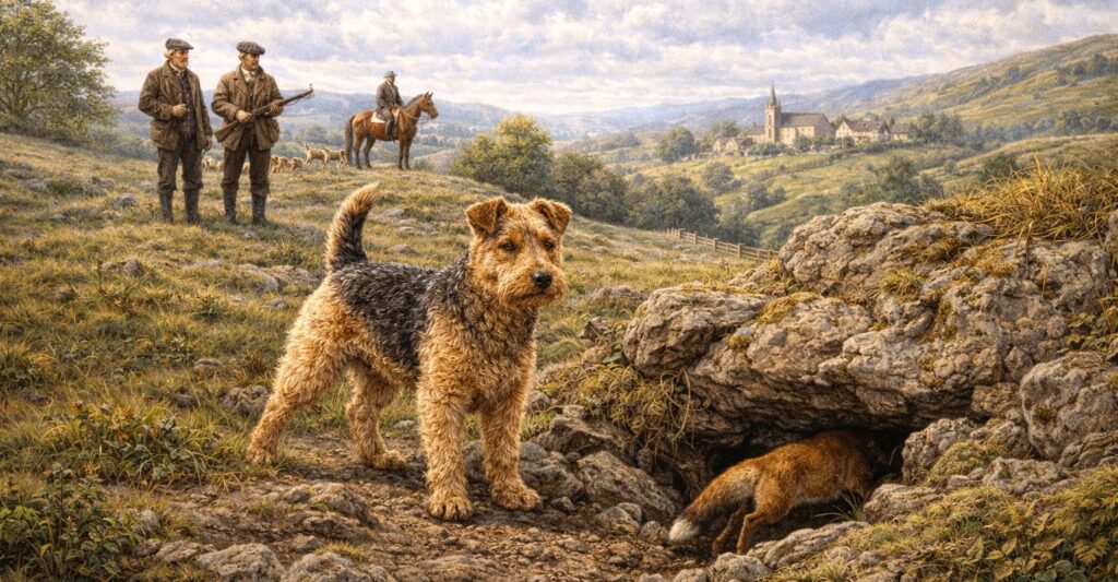 Lakeland Terrier Origin Picture