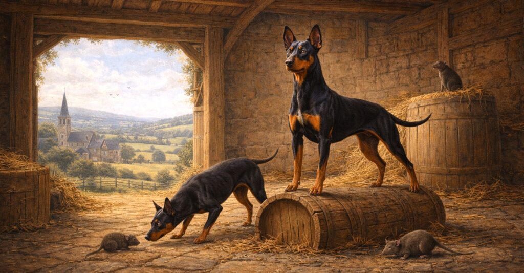 Manchester Terrier Origin Picture