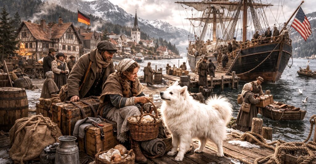 Miniature American Eskimo Dog Origin Picture