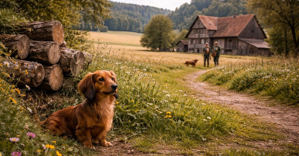 Miniature Longhaired Dachshund Picture Origin Picture