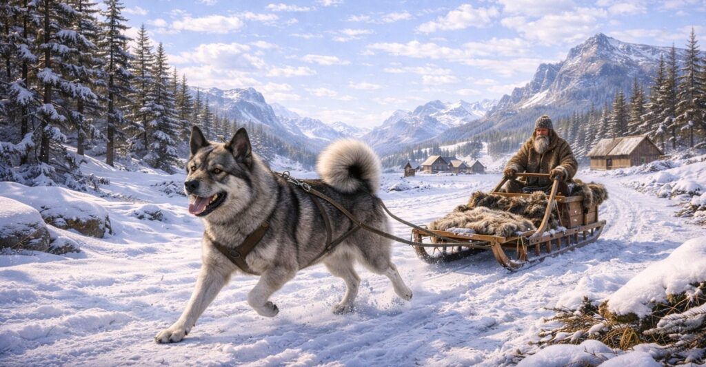 Norwegian Elkhound Origin Picture