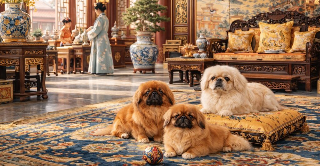 Pekingese Origin Picture