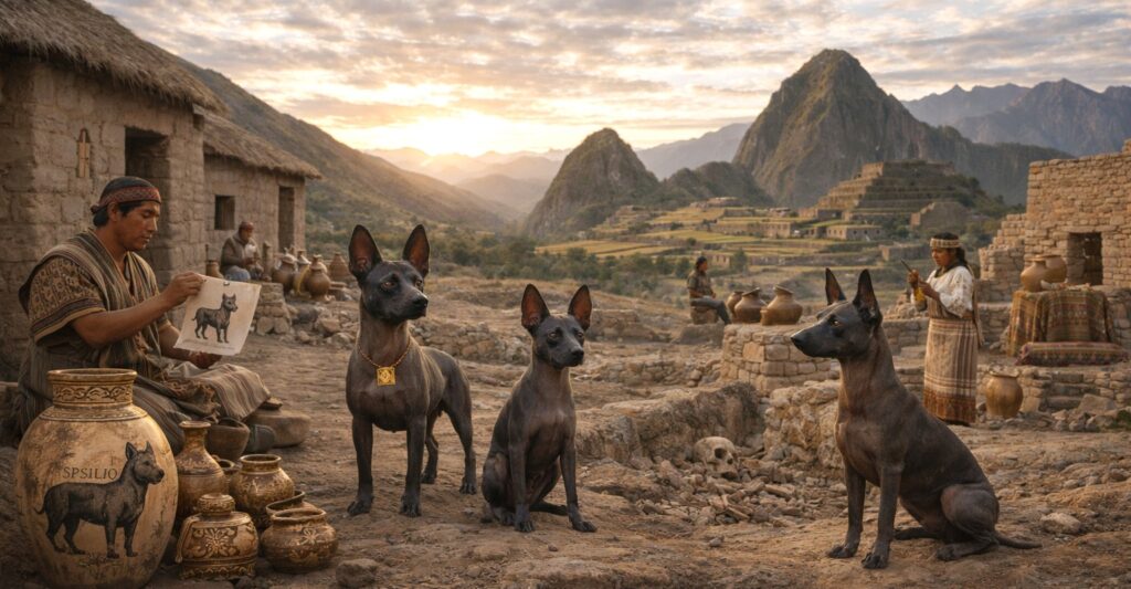 Peruvian Hairless Dog Origin Picture