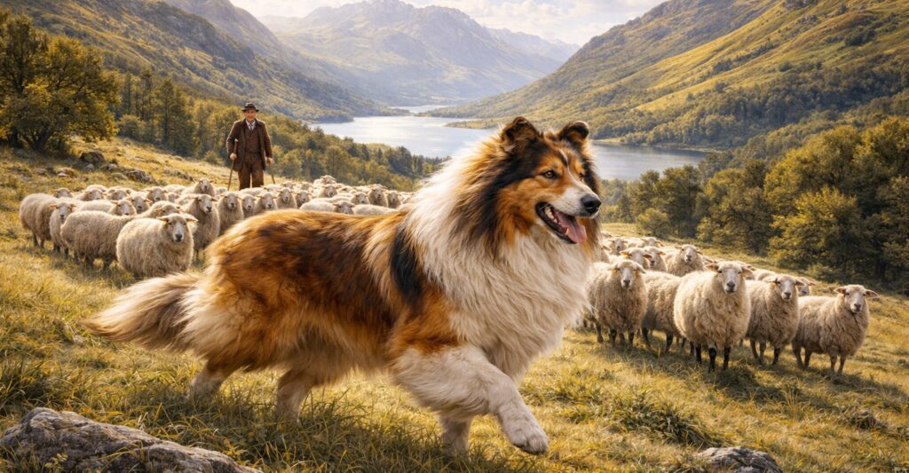 Rough Collie Origin Picture
